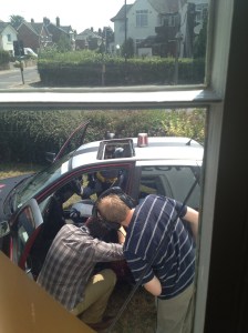 You never know who you are going to meet!